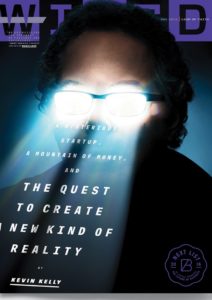 Kevin Kelly's cover story on Hypervision appears in the the May 2016 issue of Wired. 