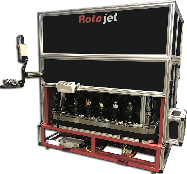 EPS Roto-JET industrial inkjet printer