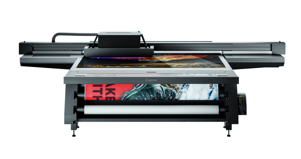 Canon Arizona 2300 flatbed UV-LED inkjet printer