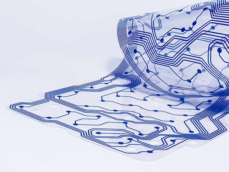 printed circuit on flexible film