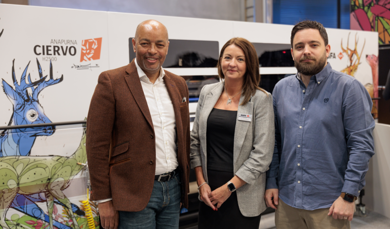 A limited-edition Agfa Anapurna Ciervo H3200 wide-format inkjet printer was purchased by Digital Plus Ltd.