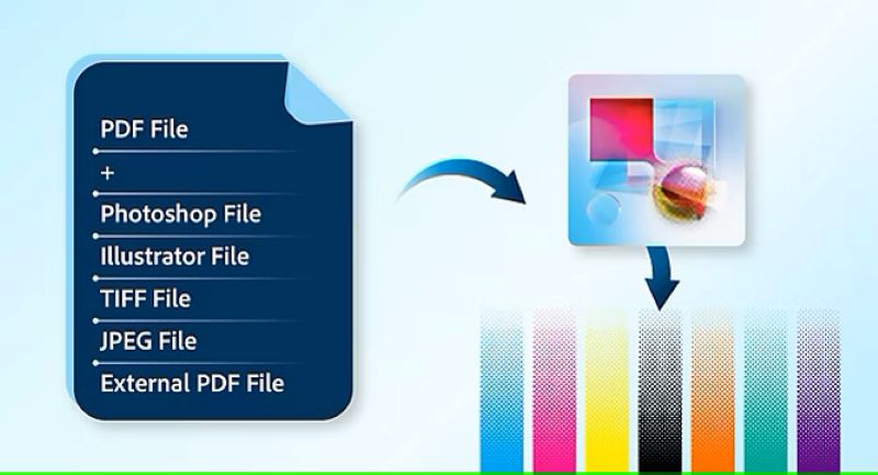 illustration of file conversion